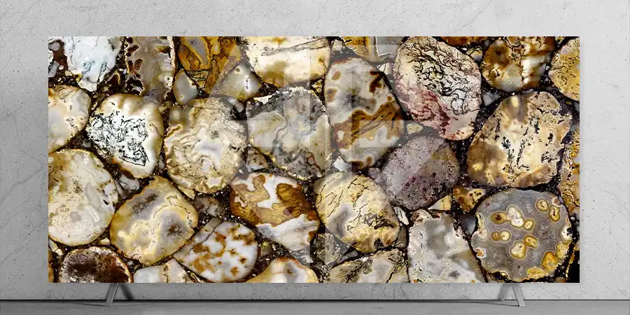 Dendrite Agate Stone Slab