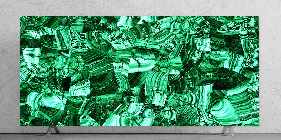 Malachite Backlit