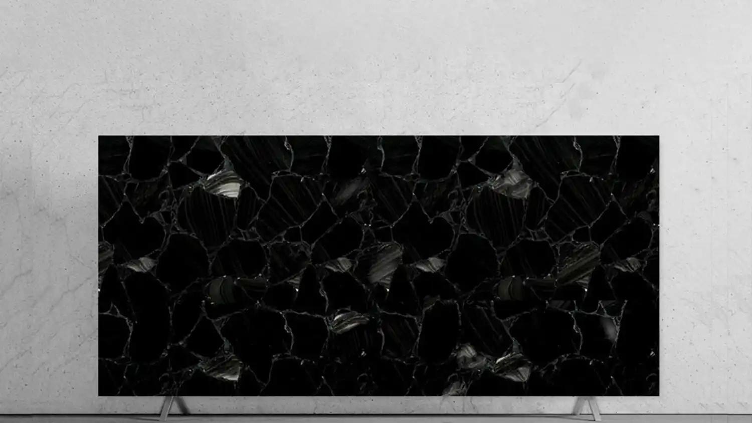 Obisidian Black With Silver