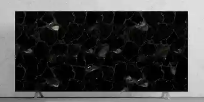 Black Obsidian With Silver